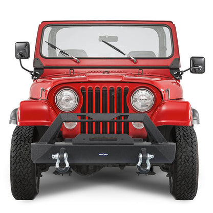 Hooke Road Front Bumper & Rear Bumper (76-86 Jeep Wrangler CJ5&CJ7) - HE.9015&HE.9016