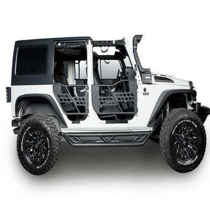 Hooke Road Front Bumper / Rear Bumper / Side Steps(07-18 Jeep Wrangler JK) - HE.2013+HE.3018-1+HE.2030