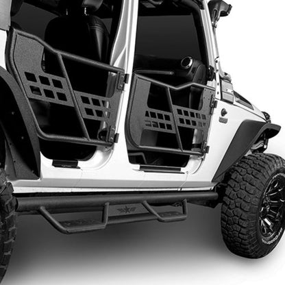 Hooke Road Front Bumper / Rear Bumper / Side Steps(07-18 Jeep Wrangler JK) - HE.2010-1&HE.3018-1&HE.2030