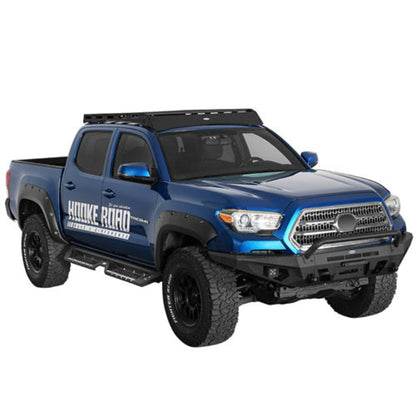 Front Bumper w/ Winch Plate (16-23 Toyota Tacoma) - Hooke Road - HE.4233-S