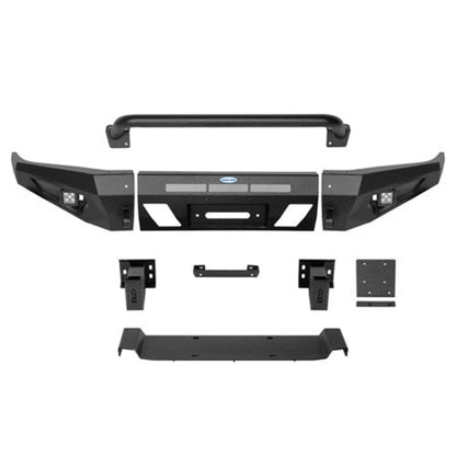 Front Bumper w/ Winch Plate (16-23 Toyota Tacoma) - Hooke Road - HE.4233-S