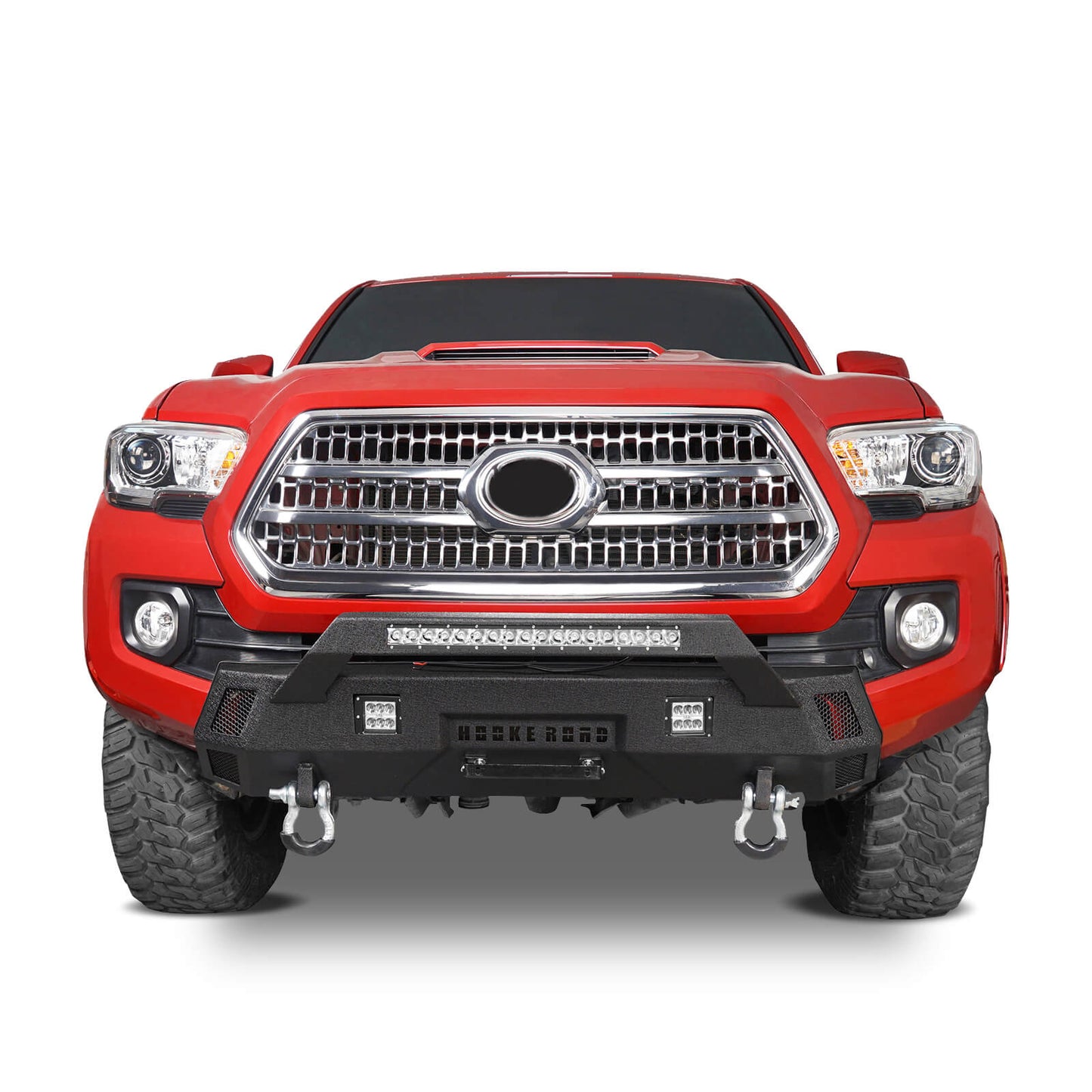 Hooke Road Front & Rear Bumpers Combo(16-23 Toyota Tacoma 3rd Gen) - HE.4202&HE.4200-1