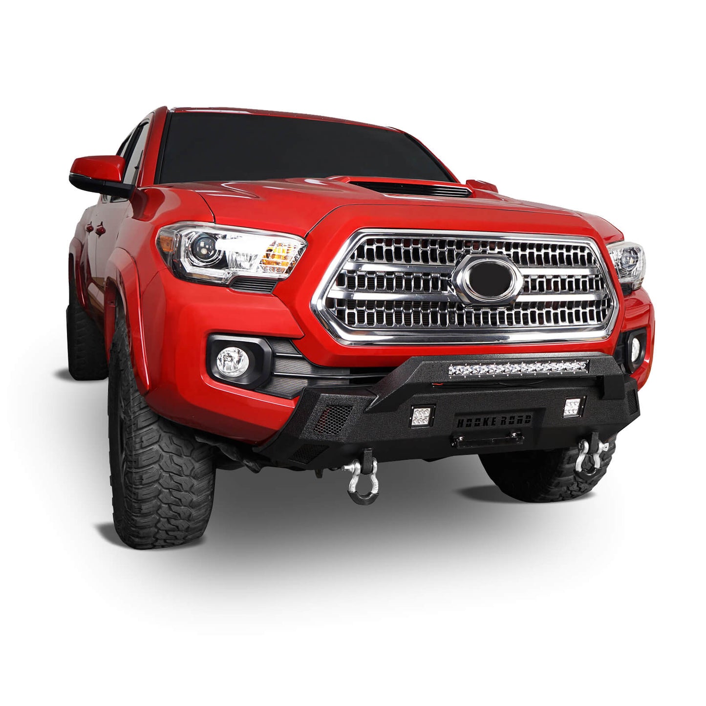Hooke Road Front & Rear Bumpers Combo(16-23 Toyota Tacoma 3rd Gen) - HE.4202&HE.4200-1
