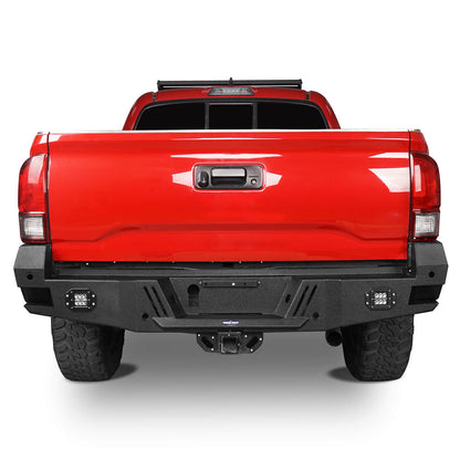 Hooke Road HR Front & Rear Bumpers Combo(16-23 Toyota Tacoma 3rd Gen) - HE.4204&HE.4202