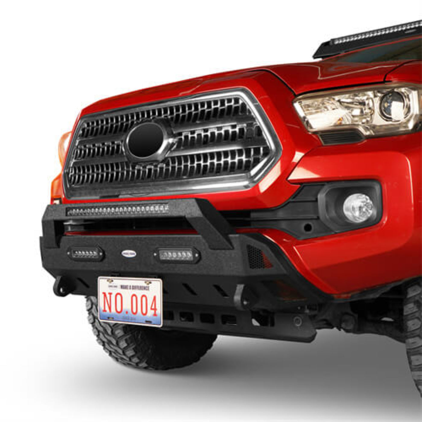 Hooke Road HR Front & Rear Bumpers Combo(16-23 Toyota Tacoma 3rd Gen) - HE.4204&HE.4203