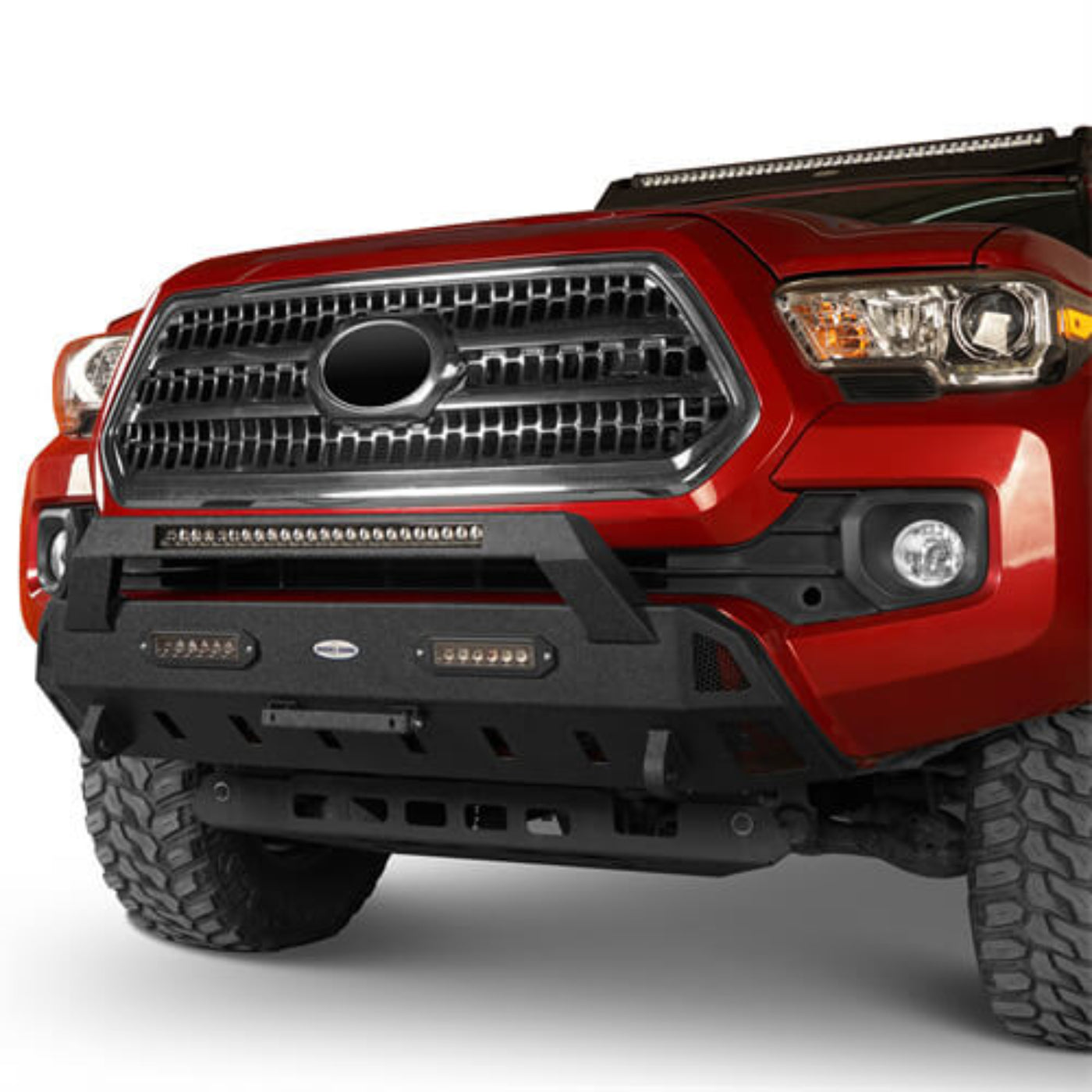 Hooke Road HR Front & Rear Bumpers Combo(16-23 Toyota Tacoma 3rd Gen) - HE.4204&HE.4203