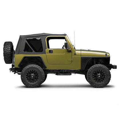 Hooke Road Front & Rear Fender Flares Tubular Fenders(97-06 Jeep Wrangler TJ) - HE.1003&HE.1024