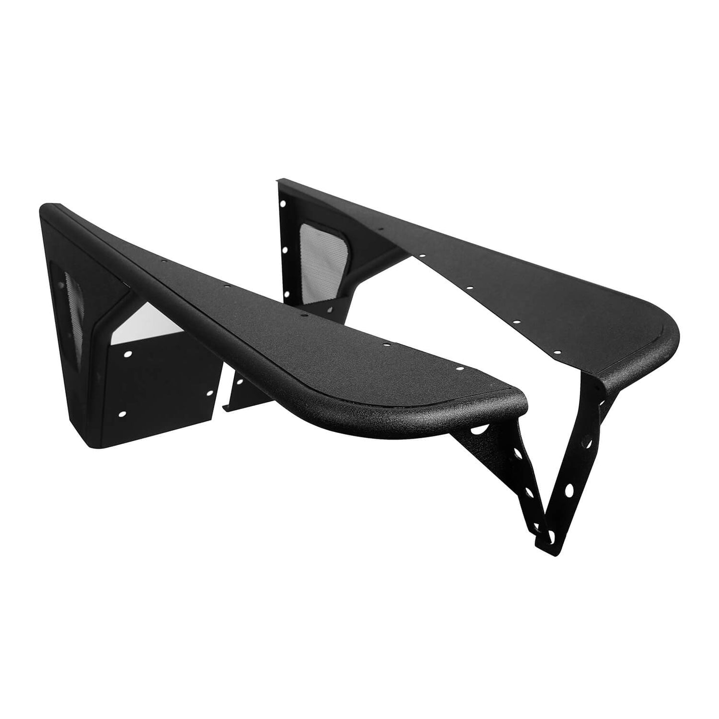 Hooke Road Front & Rear Fender Flares Tubular Fenders(97-06 Jeep Wrangler TJ) - HE.1003&HE.1024