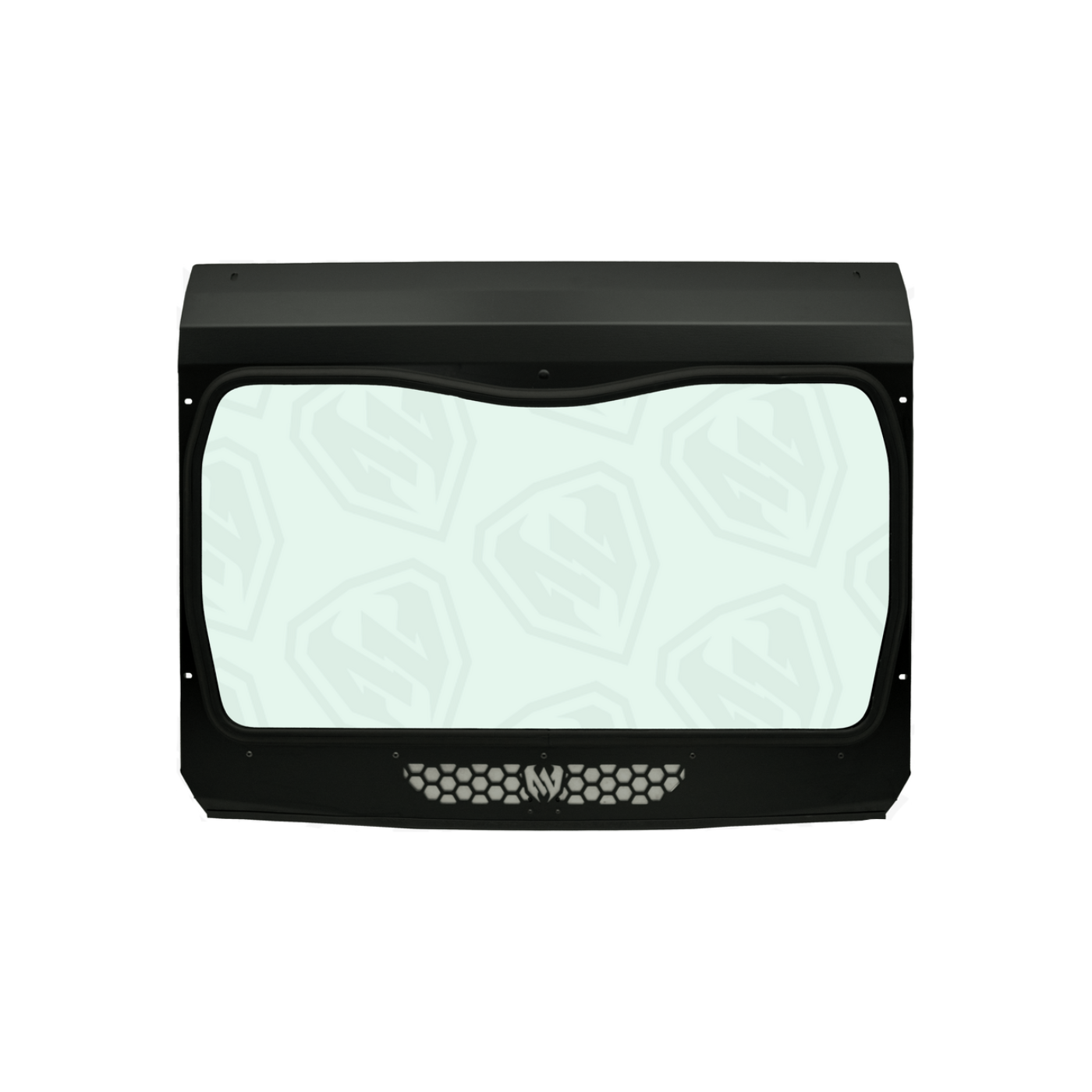 Moto Armor Can Am Commander / Maverick Full Glass Windshield - MA-COM-WS-GLS-BLK-Y