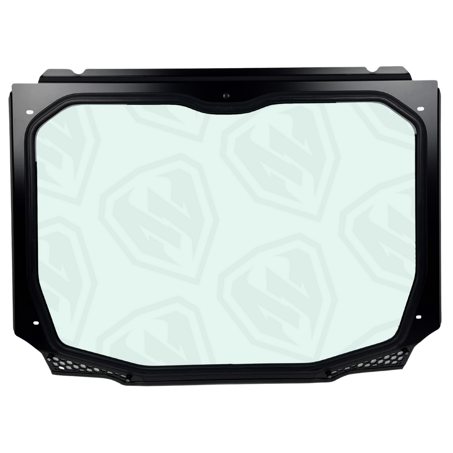Moto Armor Polaris RZR Pro Max Visibility Full Glass Windshield - MA-RZPRO-MAX-WS-GLS-BLK-Y