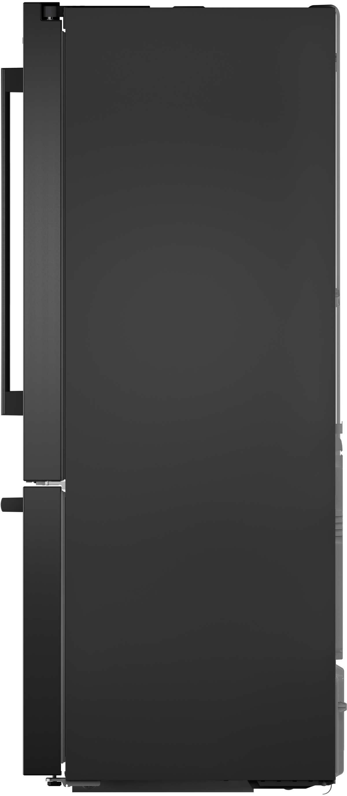 BOSCH B36CD52SNB 500 Series, French Door Bottom freezer, multi door, 36'', Black inox-antifingerprint, Total No Frost Black in Stainless Steel - B36CD52SNB