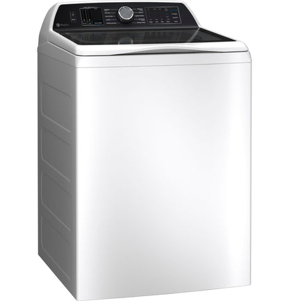 GE APPLIANCES PTW705BSTWS GE Profile™ ENERGY STAR® 5.3 cu. ft. Capacity Washer with Smarter Wash Technology and FlexDispense™ White