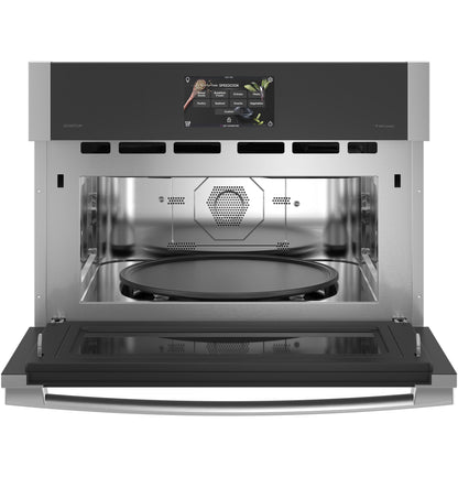 GE APPLIANCES GE Profile 27" Single Wall Oven with 120V Advantium Technology in Stainless Steel - PSB9100SVSS