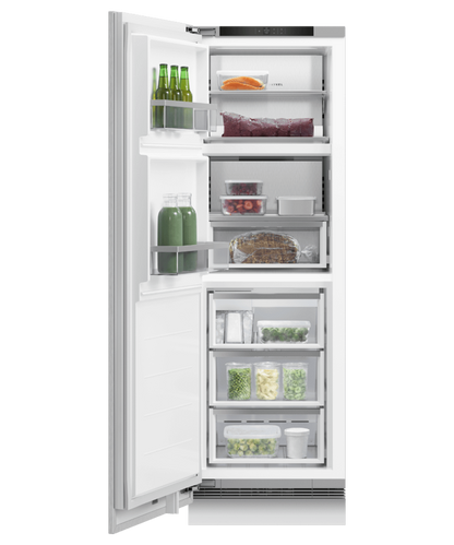 FISHER & PAYKEL RS2474F3LJ1 24" Series 9 Integrated Triple Zone Freezer Custom Panel Ready - RS2474F3LJ1
