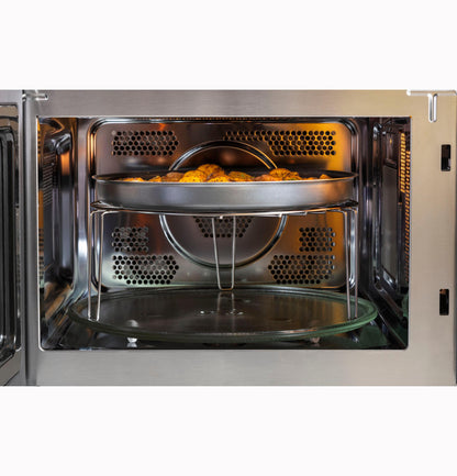GE APPLIANCES GCST10A1WSS GE® 1.0 Cu. Ft. Capacity Countertop Convection Microwave Oven with Air Fry in Stainless Steel - GCST10A1WSS