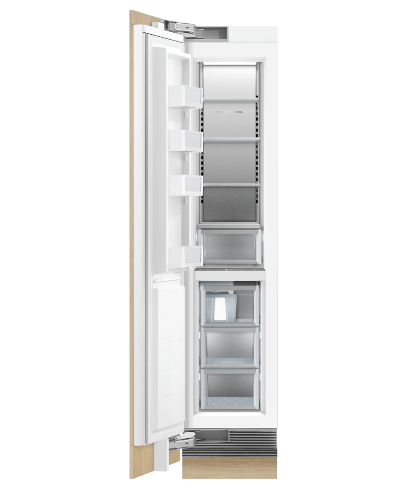 FISHER & PAYKEL RS1884FLJK1 18" Series 9 Integrated Column Freezer Custom Panel Ready - RS1884FLJK1