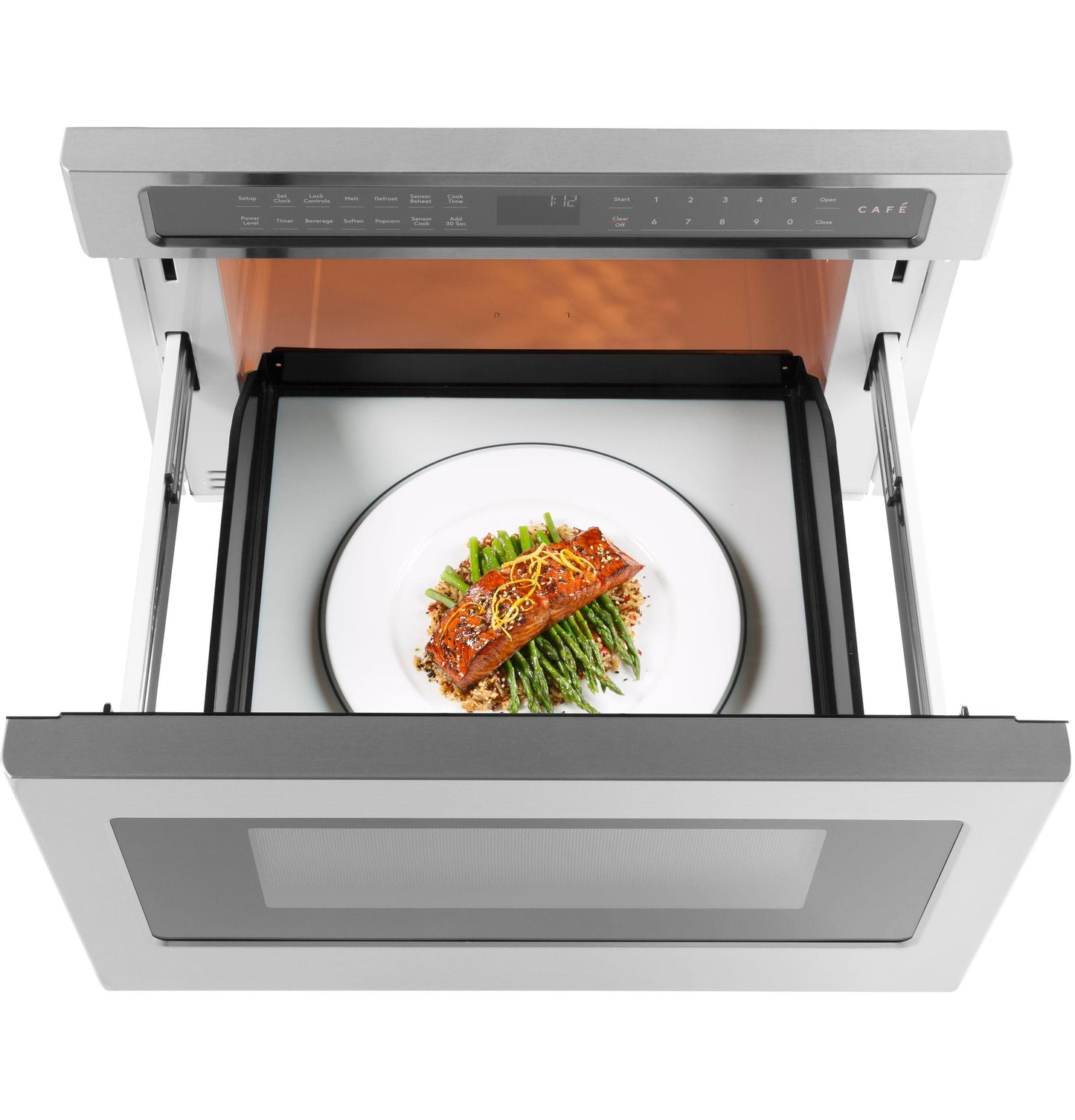 CAFE CWL112P2RS1 CAFé Built In Microwave Drawer Oven in Stainless Steel - CWL112P2RS1