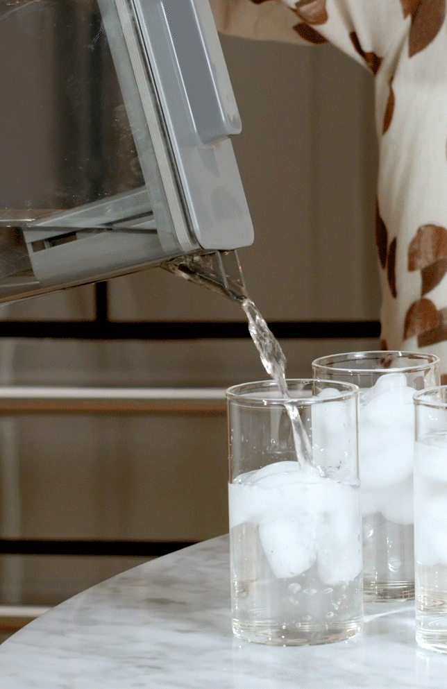 CAFE CJE23DP2WS1 CAFé™ ENERGY STAR® 23.2 Cu. Ft. Smart Counter-Depth 4-Door French-Door Refrigerator With Dual-Dispense AutoFill Pitcher in Stainless Steel - CJE23DP2WS1