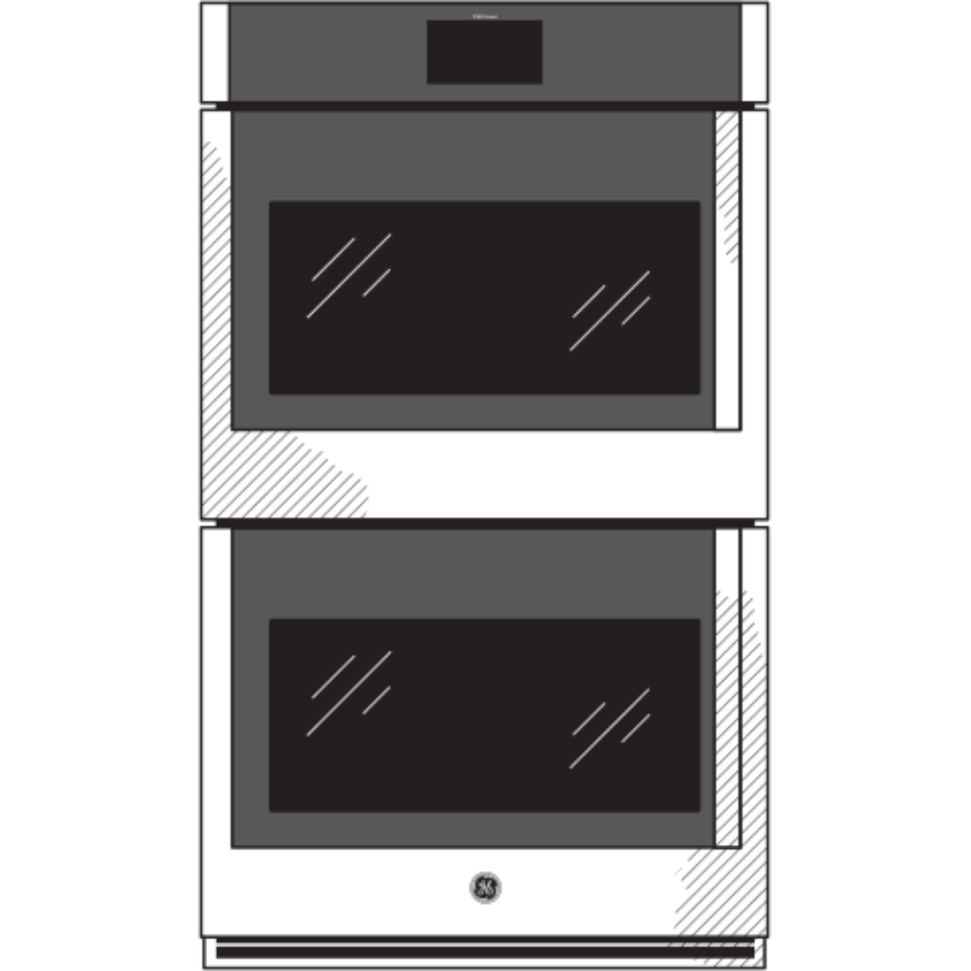 GE APPLIANCES PTD700LSNSS GE Profile™ 30" Smart Built-In Convection Double Wall Oven with Left-Hand Side-Swing Doors in Stainless Steel - PTD700LSNSS