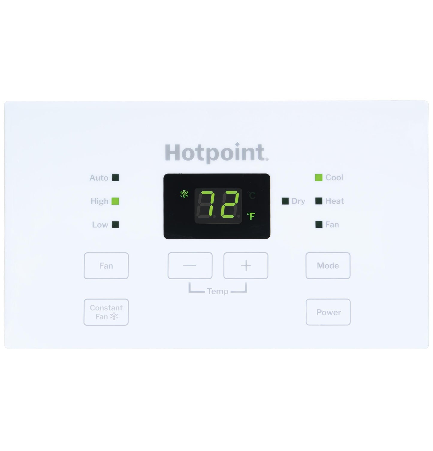 HOTPOINT AH12E15D5B Hotpoint® PTAC with Electric Heat 15,000 BTU, 230/208V, 30amp White