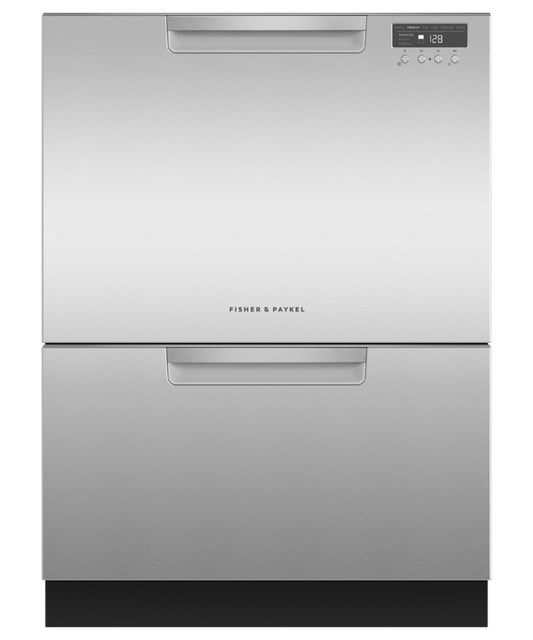 FISHER & PAYKEL DD24DCHTX9N Series 7 Contemporary Tall Double DishDrawer™ Dishwasher in Stainless Steel - DD24DCHTX9N