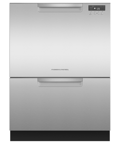 FISHER & PAYKEL DD24DCHTX9N Series 7 Contemporary Tall Double DishDrawer™ Dishwasher in Stainless Steel - DD24DCHTX9N