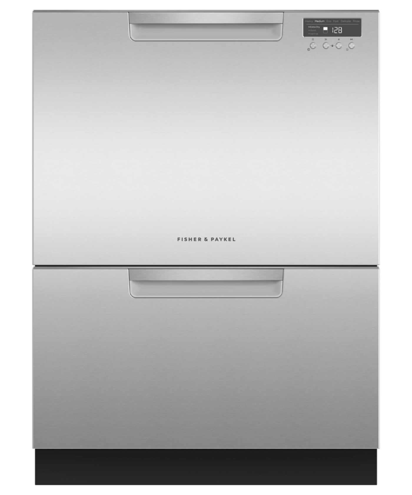 FISHER & PAYKEL DD24DCHTX9N Series 7 Contemporary Tall Double DishDrawer™ Dishwasher in Stainless Steel - DD24DCHTX9N