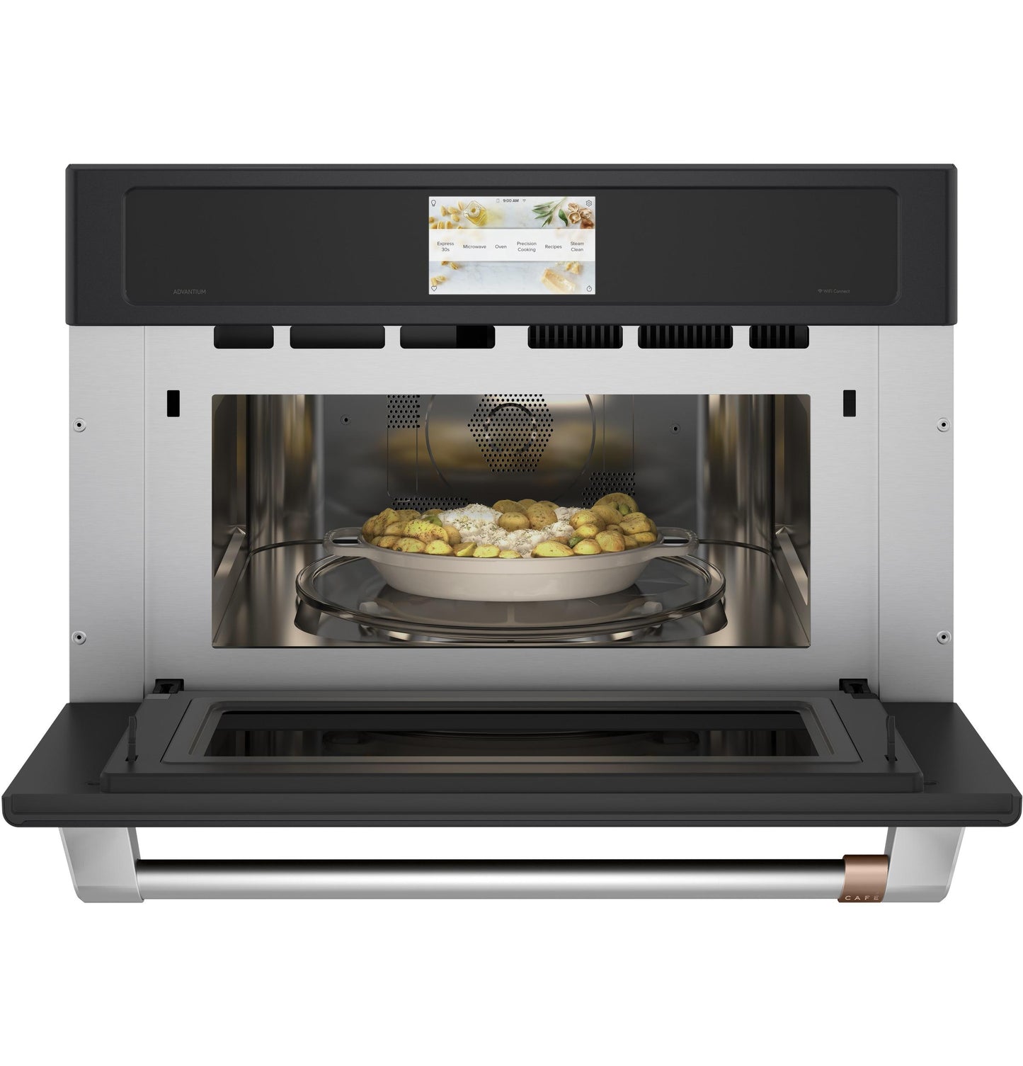 CAFE CSB913P3VD1 CAFE30" Custom Speed Cook Oven with 120V Advantium Technology Black - CSB913P3VD1