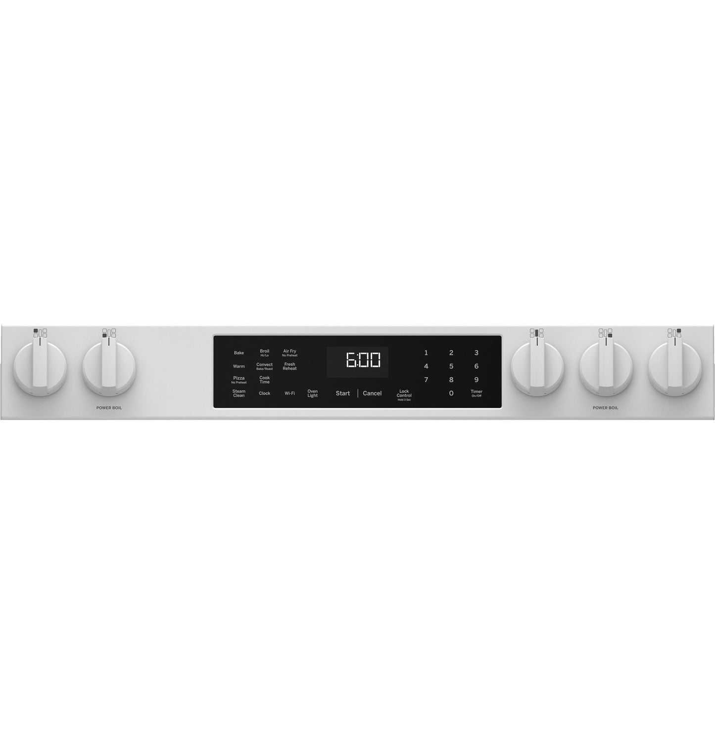 GE APPLIANCES GGS600AVWW GE® 30" Slide-In Front-Control Convection Gas Range with No Preheat Air Fry and EasyWash™ Oven Tray White - GGS600AVWW