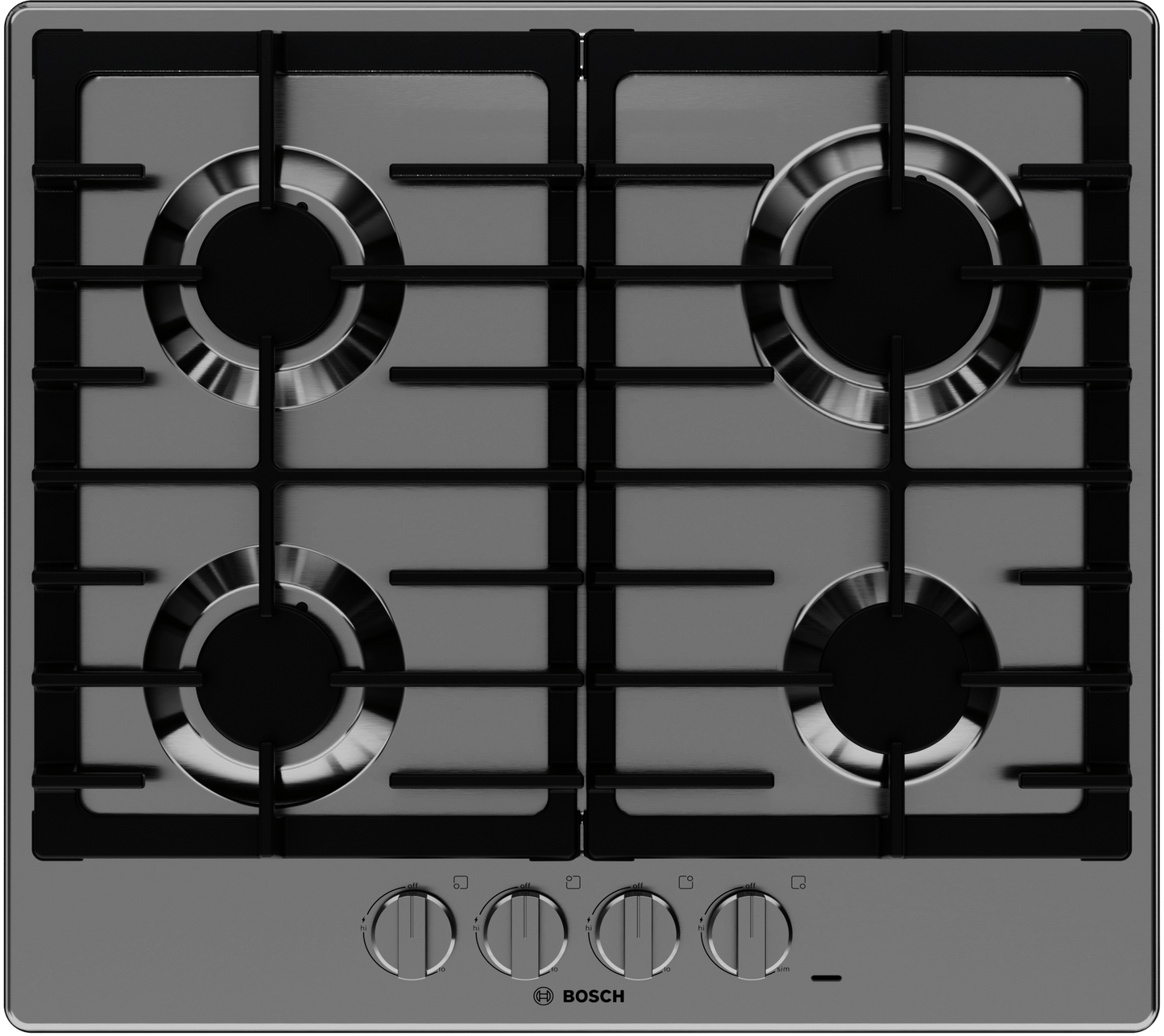 BOSCH NGM5453UC 500 Series, Gas hob in Stainless Steel - NGM5453UC