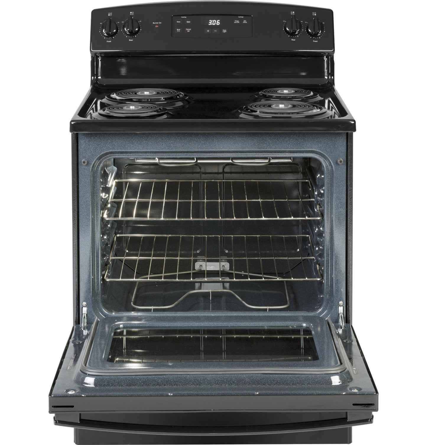 GE APPLIANCES GE 30" Free-Standing Electric Range Black - JBS360DMBB