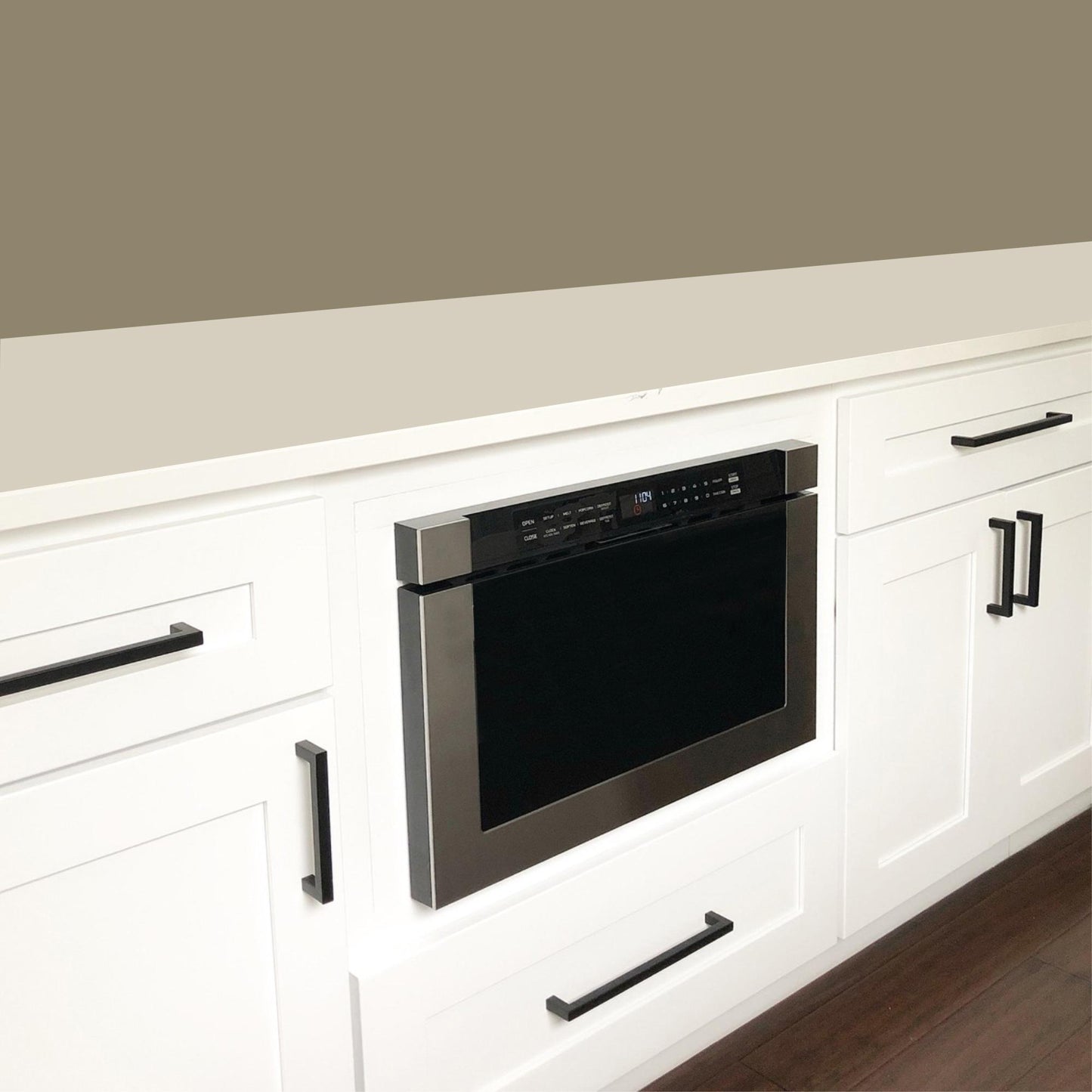 XO APPLIANCE XOMWD24SM 24" Built-In Microwave Drawer - Silver Mirror Finish Silver - XOMWD24SM