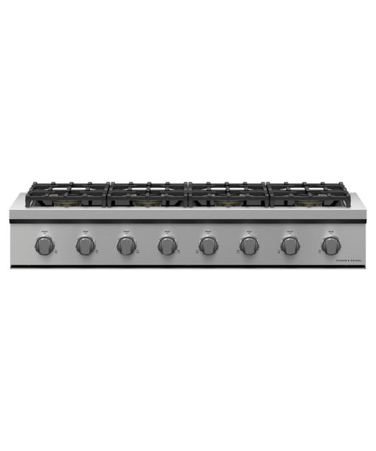 FISHER & PAYKEL CPV3488N 48" Series 9 8 Burner Gas Rangetop in Stainless Steel - CPV3488N