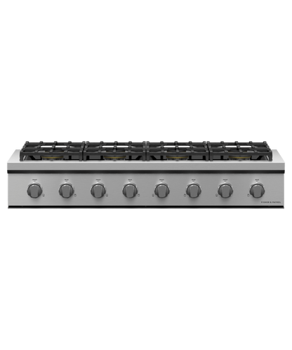 FISHER & PAYKEL CPV3488N 48" Series 9 8 Burner Gas Rangetop in Stainless Steel - CPV3488N