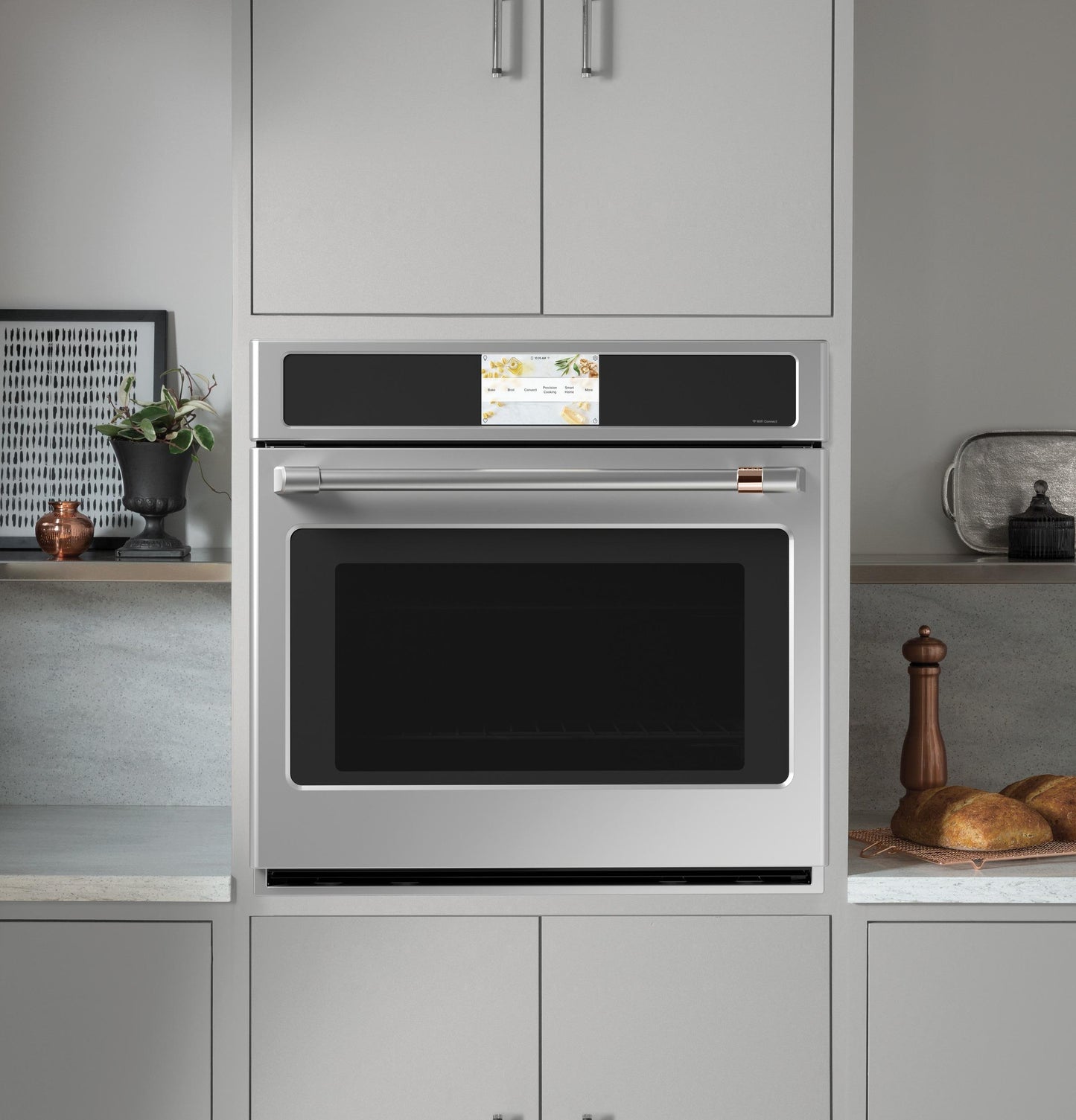 CAFE Professional Series 30" Smart Built-In Convection Single Wall Oven in Stainless Steel - CTS90DP2NS1