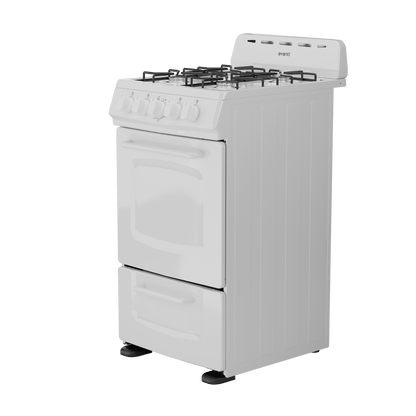 AVANTI Avanti 20" Gas Range Oven White - GRO20P0W