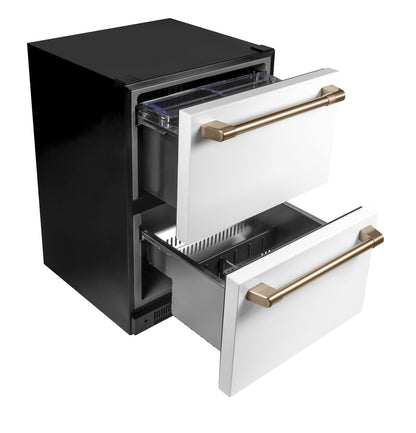 CAFE CDE06RP4NW2 CAFé 5.7 Cu. Ft. Built-In Dual-Drawer Refrigerator White - CDE06RP4NW2