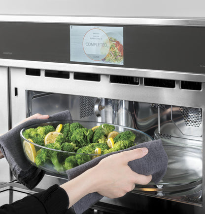 CAFE 30" Custom Speed Cook Oven with 120V Advantium Technology Black - CSB913P3VD1