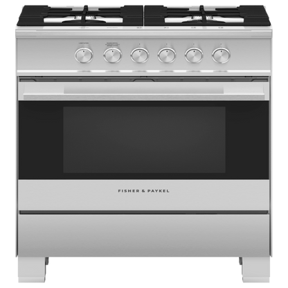 FISHER & PAYKEL OR30SDG4X1 30" Series 7 Contemporary 4 Burner Gas Range in Stainless Steel - OR30SDG4X1