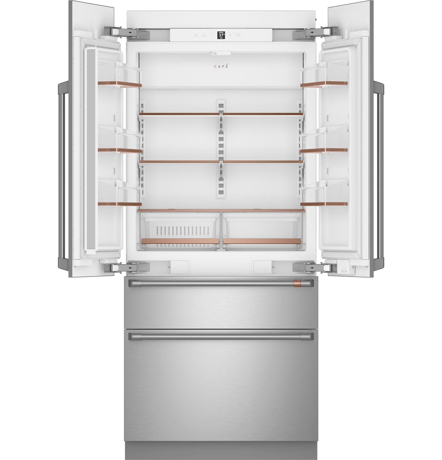 CAFE CIP36NP2VS1 CAFé36" Integrated French-Door Refrigerator in Stainless Steel -  CIP36NP2VS1