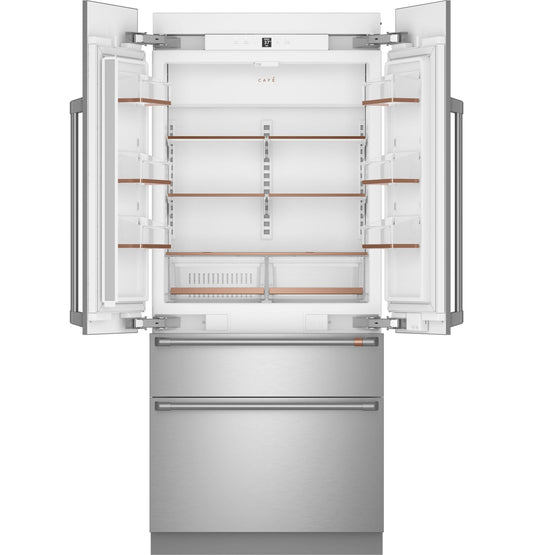 CAFE CIP36NP2VS1 CAFé36" Integrated French-Door Refrigerator in Stainless Steel -  CIP36NP2VS1
