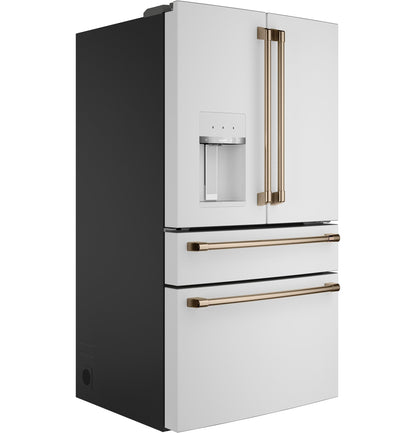 CAFE CVE28DP4NW2 CAFé™ ENERGY STAR® 27.8 Cu. Ft. Smart 4-Door French-Door Refrigerator White - CVE28DP4NW2