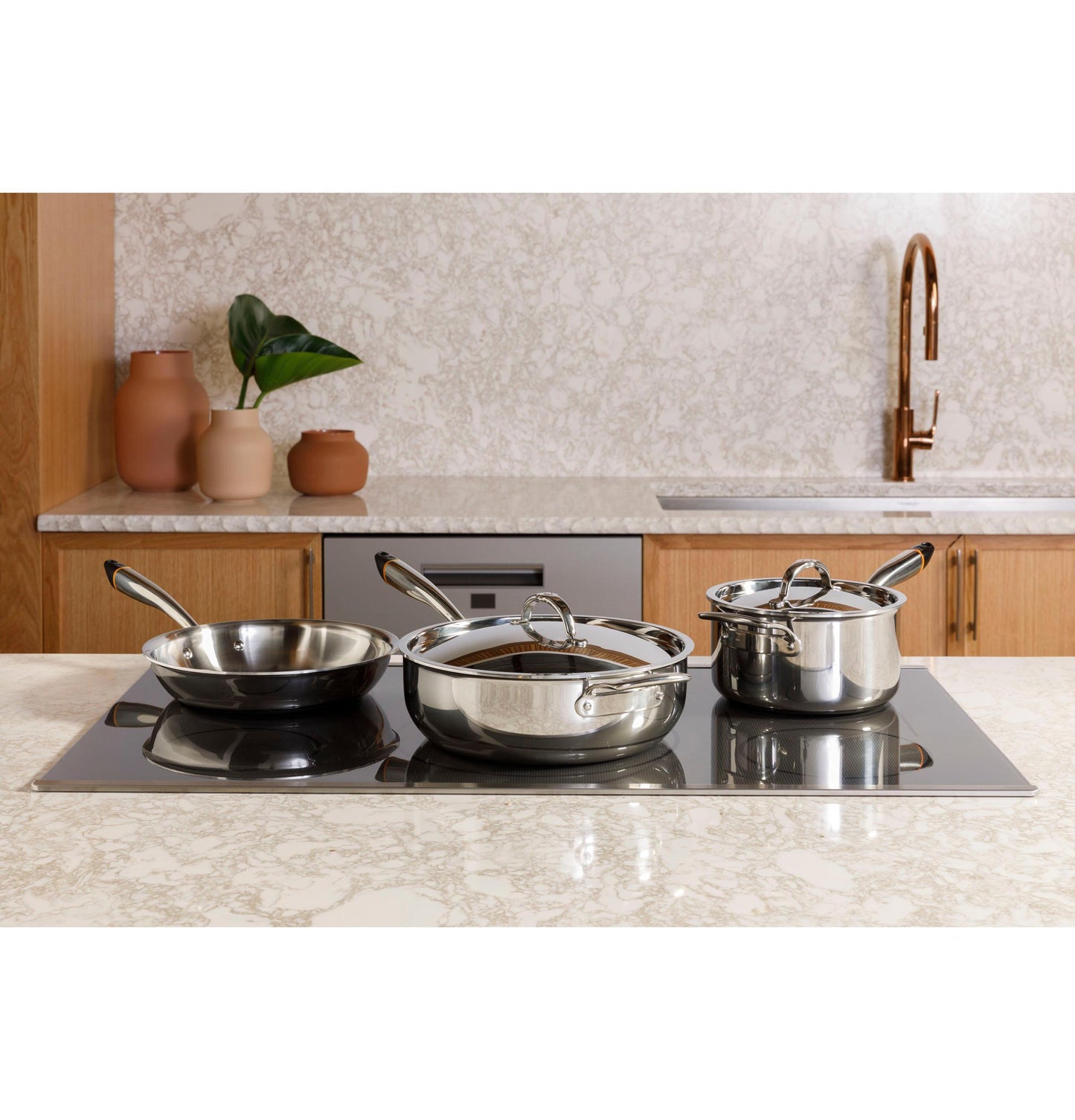 CAFE  Series ENERGY STAR  30" Built-In Touch Control Induction Cooktop Black - CHP90301TBB