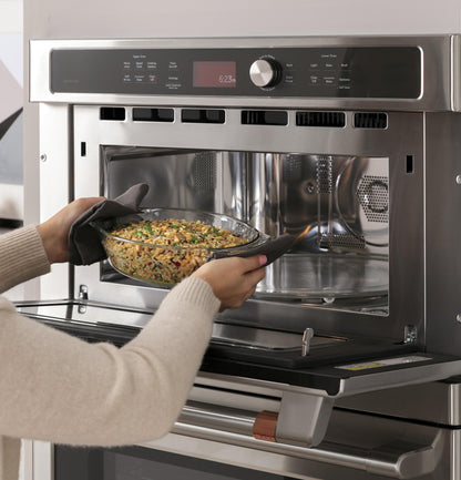 CAFE CTC912P2NS1 CAFé™ 30 in. Combination Double Wall Oven with Convection and Advantium® Technology in Stainless Steel - CTC912P2NS1