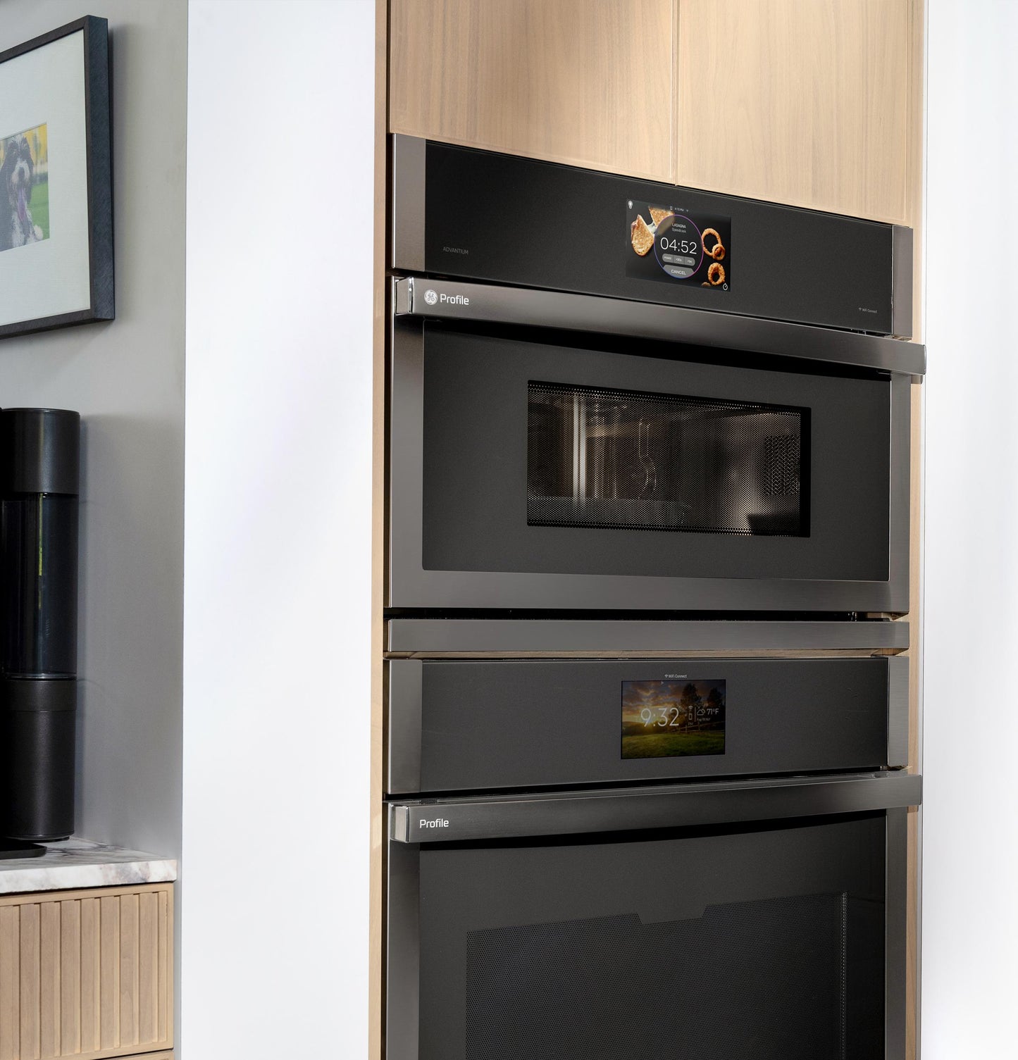 GE APPLIANCES GE Profile 27" Single Wall Oven with 120V Advantium Technology in Stainless Steel - PSB9100SVSS