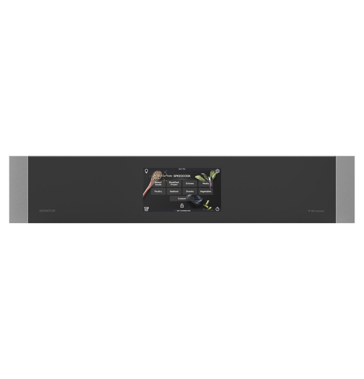 GE APPLIANCES GE Profile 27" Single Wall Oven with 120V Advantium Technology in Stainless Steel - PSB9100SVSS