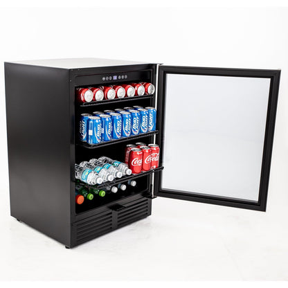 AVANTI BCA516SS Avanti Beverage Center, 130 Can Capacity in Stainless Steel - BCA516SS