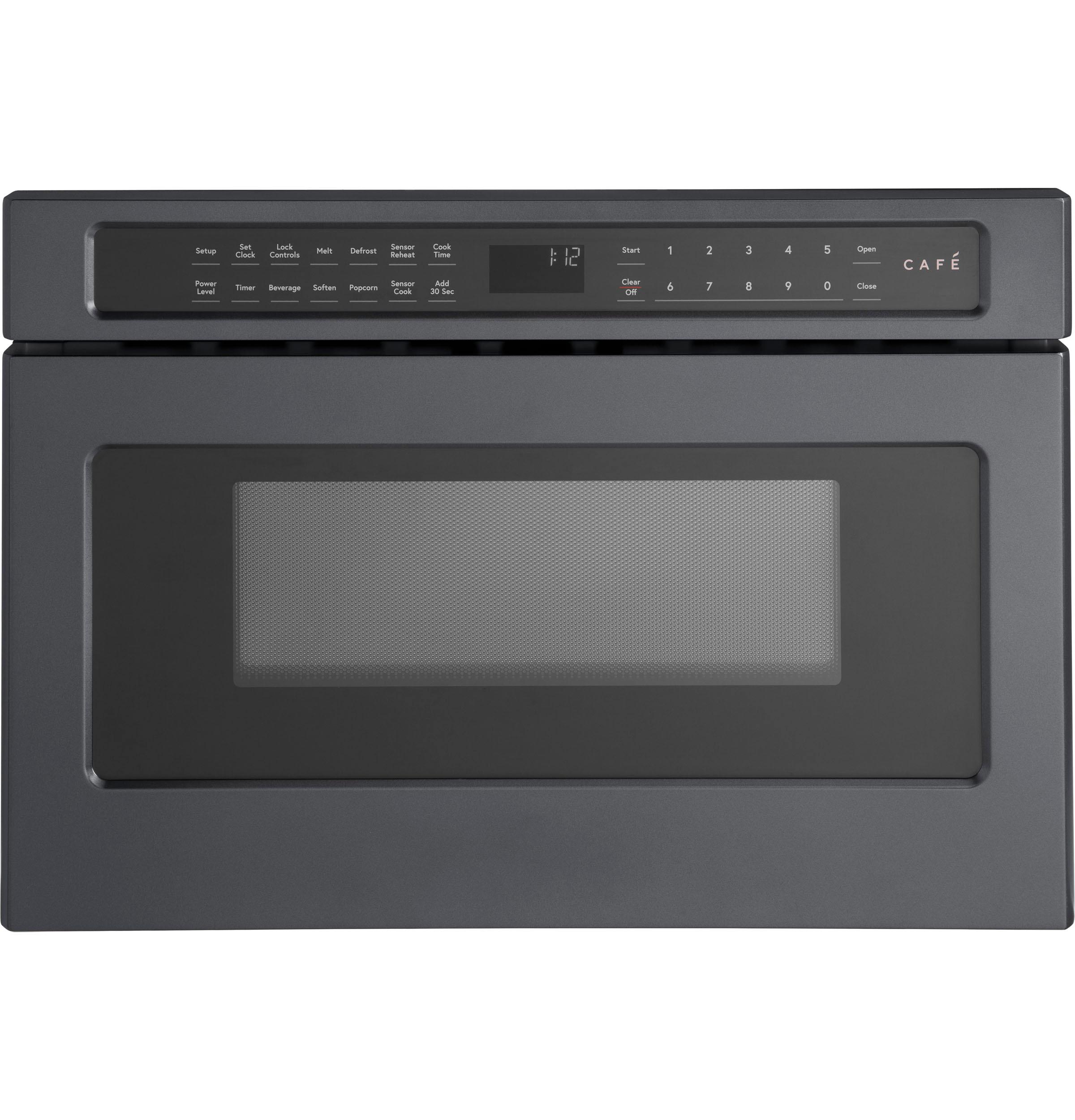 CAFE  Built-In Microwave Drawer Oven Black - CWL112P3RD5