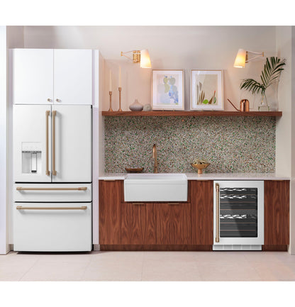 CAFE CVE28DP4NW2 CAFé™ ENERGY STAR® 27.8 Cu. Ft. Smart 4-Door French-Door Refrigerator White - CVE28DP4NW2