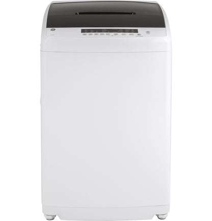 GE APPLIANCES GNW128SSMWW GE® Space-Saving 2.8 cu. ft. Capacity Stationary Washer with in Stainless Steel Basket White - GNW128SSMWW
